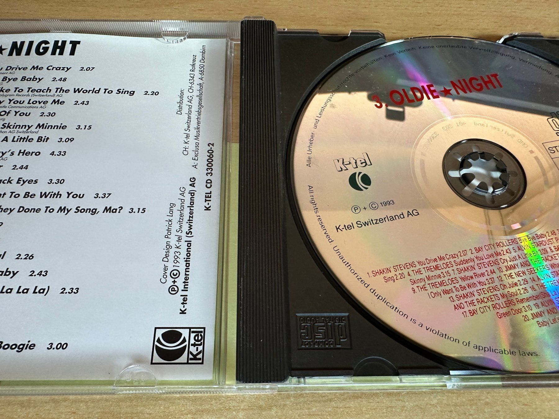 CDs: Oldie Night 3 - 20 Top Oldies – Gebraucht aus Rikon im Tösstal von Alpenmutz 2
