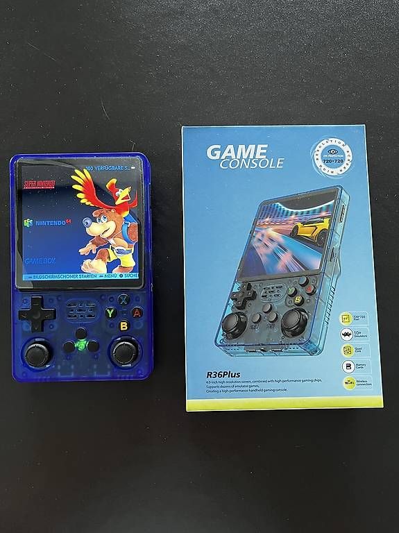 Console: Gameboy R36S Plus Retro-Handheld  4" Display – Nuovo (secondo la descrizione) da Bäch SZ venduto da Mastergevin 1
