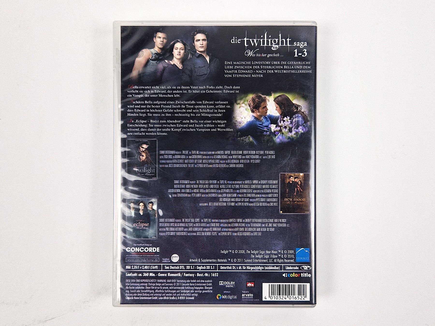 Alle DVDs: Twilight DVDs Saga 1-5 – Gebraucht aus Basel von Restwert_Basel 2