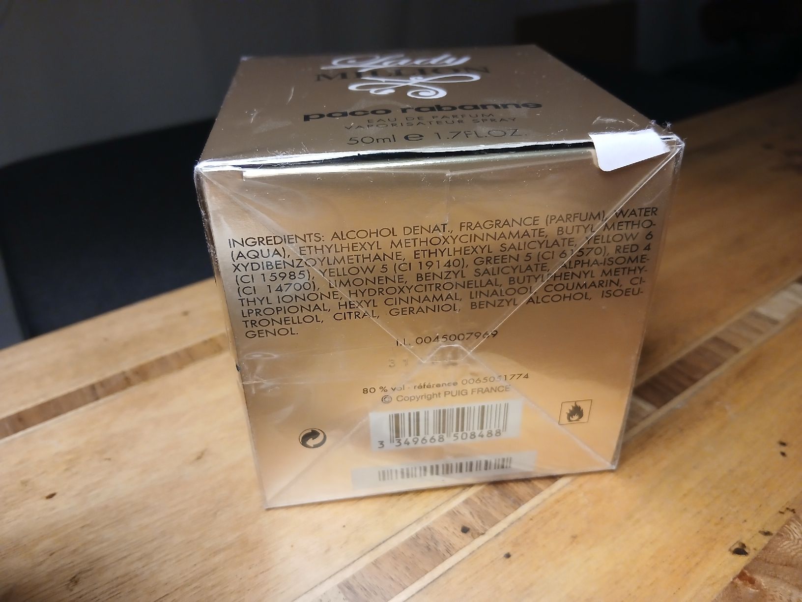 Paco Rabanne - Lady Million, 50ml - Originalverpackt! (Neu (gemäss ...