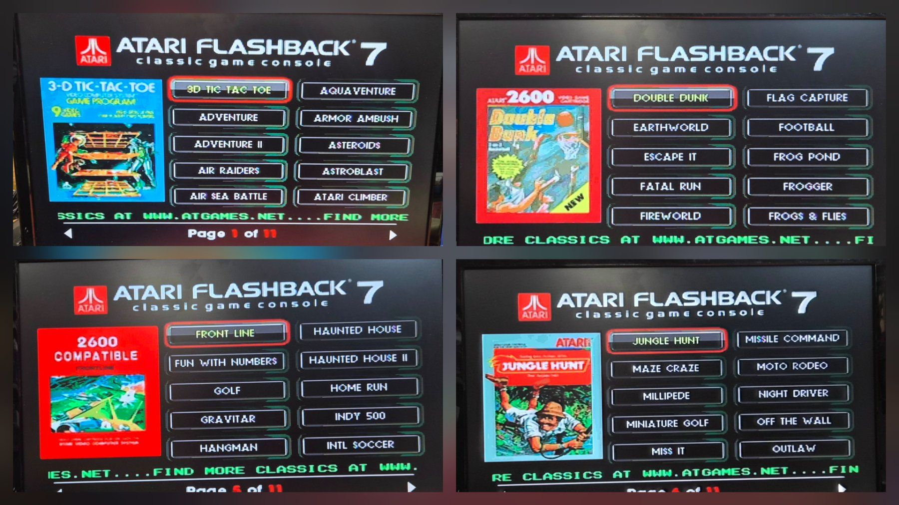 Atari Konsolen: Atari Flashback 7 Spielkonsole mit 101 integrierten Spielen – Gebraucht aus Reigoldswil von RetroGames.Zone 9