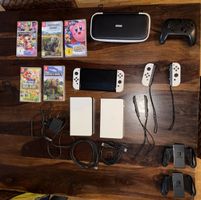 Nintendo Switch OLED Komplettset voll funktionsfähig
