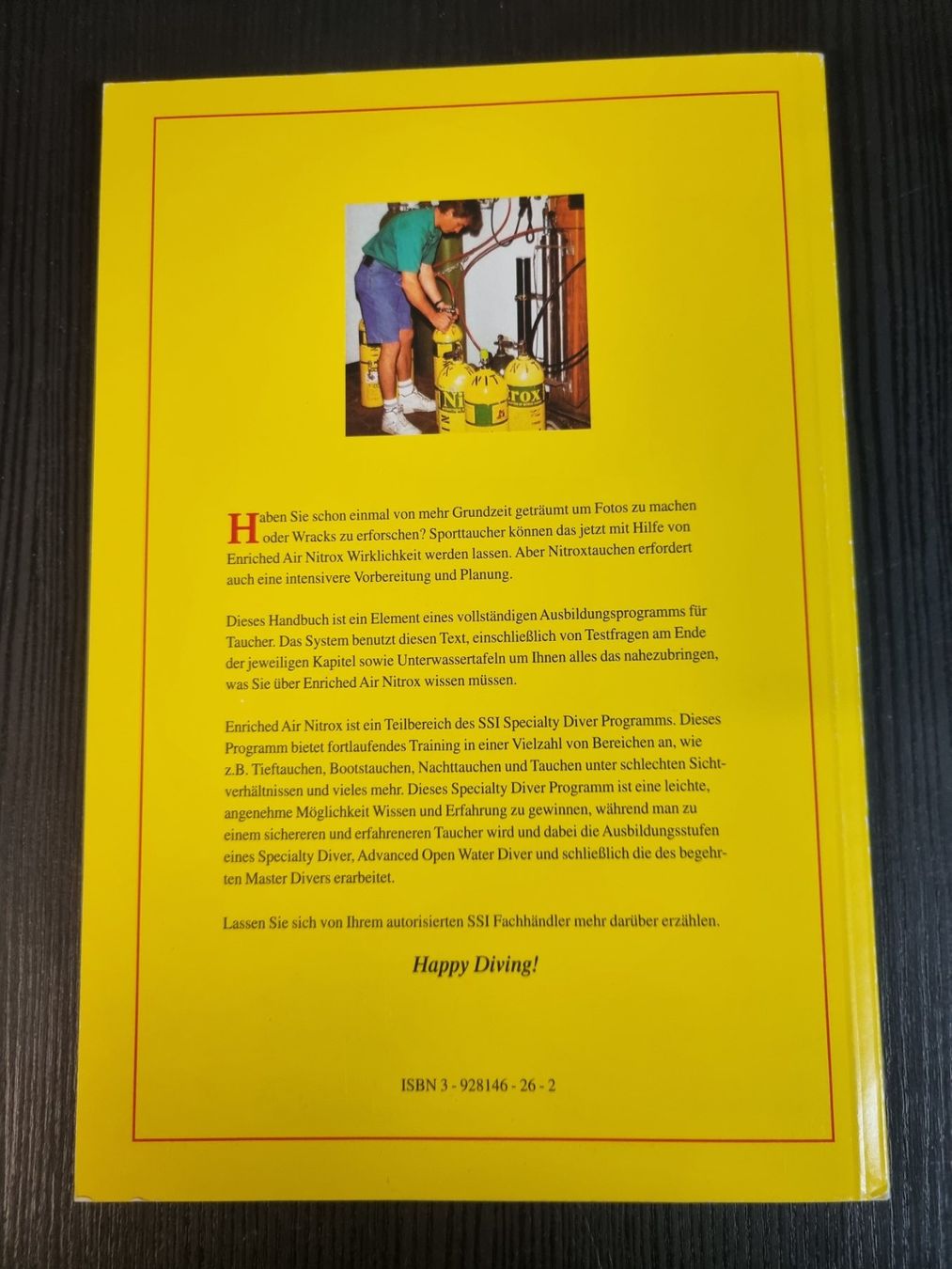 Bücher: SSI Specialty Diver Nitrox Buch – Gebraucht aus Waltenschwil von Poggi24 1