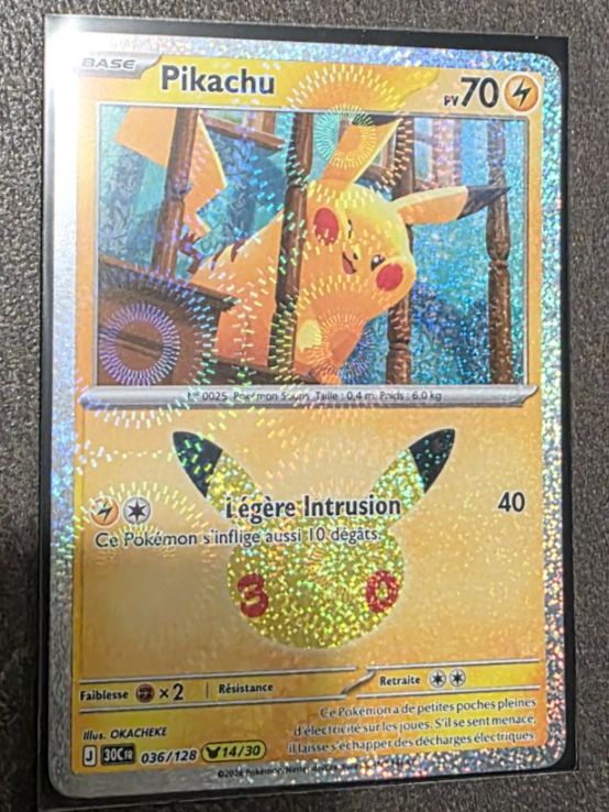Pokémon Carte collezionabili: Pikachu N°14/30 – Nuovo (secondo la descrizione) da Grolley venduto da car_yc98