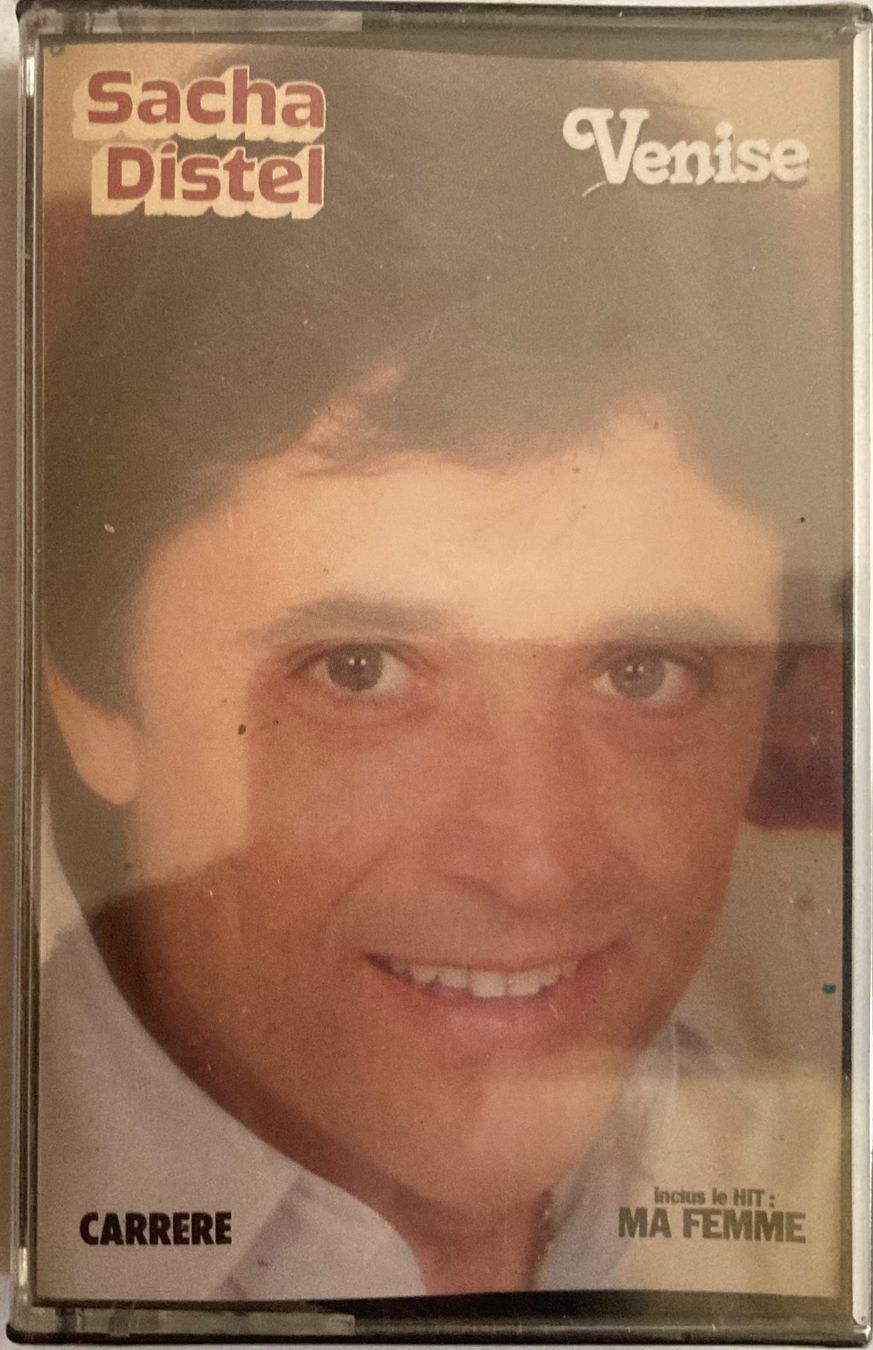 Musicassette: SACHA DISTEL - VENISE – Nuovo e nell'imballaggio originale da Poliez-Pittet venduto da Newtown-Records