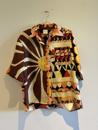 Sandro x Louis Barthélemy Bluse & Shorts