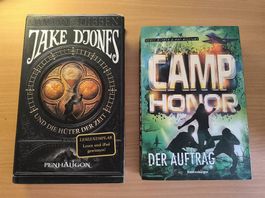 2 spannende Jugendromane  Jake Djones & Camp Honor