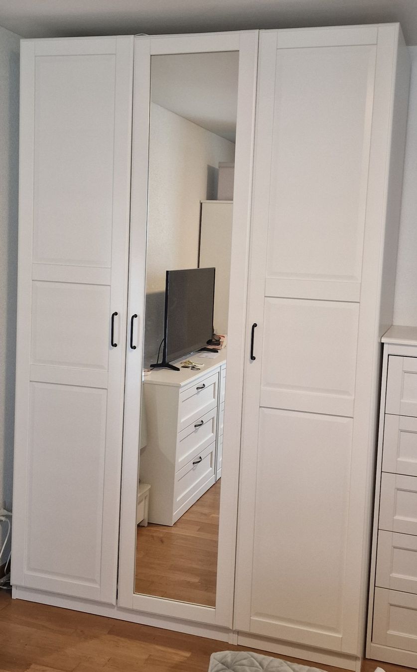 Spannende Ikea Schrank Pax Tueren Ausrichten Ebenbild