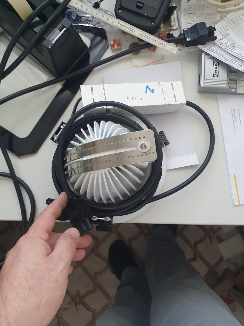 Lampade: LED Deckeneinbauleuchte max franke rex110 Einbaustrahler Spo – Usato da Zürich venduto da eymen20 7