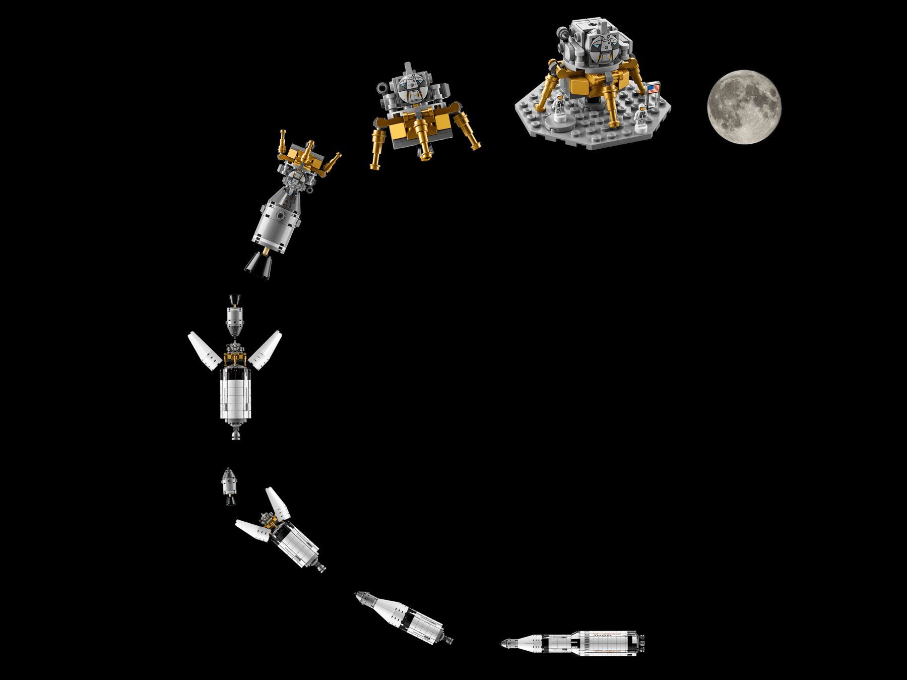 Lego Kit di costruzioni: LEGO® NASA Apollo Saturn V – Nuovo e nell'imballaggio originale da Perly venduto da Bumblebee887 1