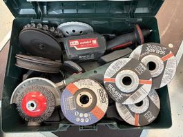 Metabo WF 18 LTX 125 Quick Akku-Winkelschleifer mit Koffer