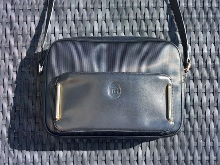 Vintage Tasche aus Polyurethan und Leder