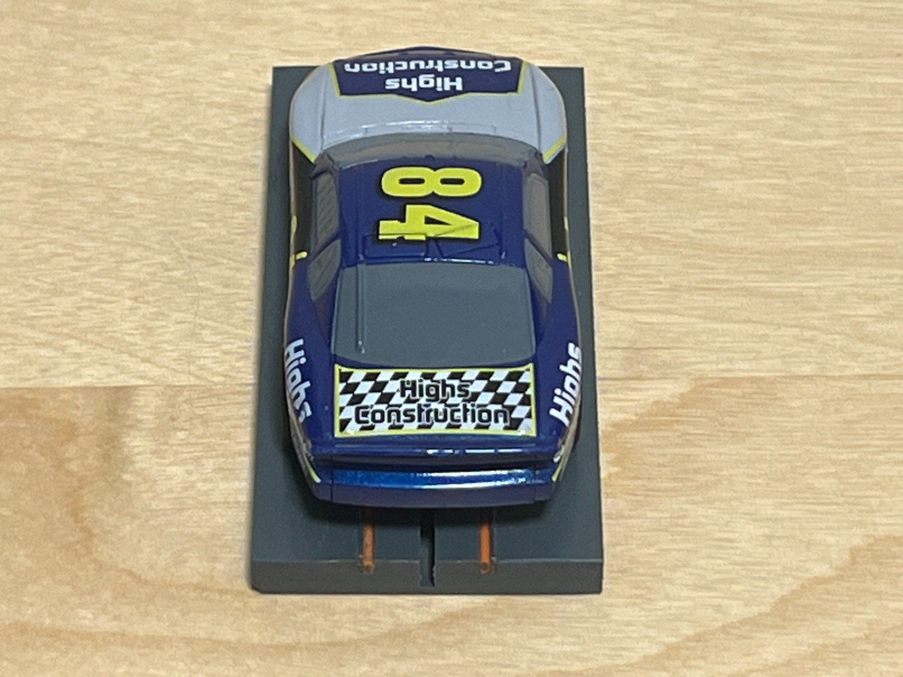 Piste: Tomy AFX Monte Carlo Stocker blau #48 "Highs Construction" – Nuovo e nell'imballaggio originale da Bülach venduto da h0slotch 3
