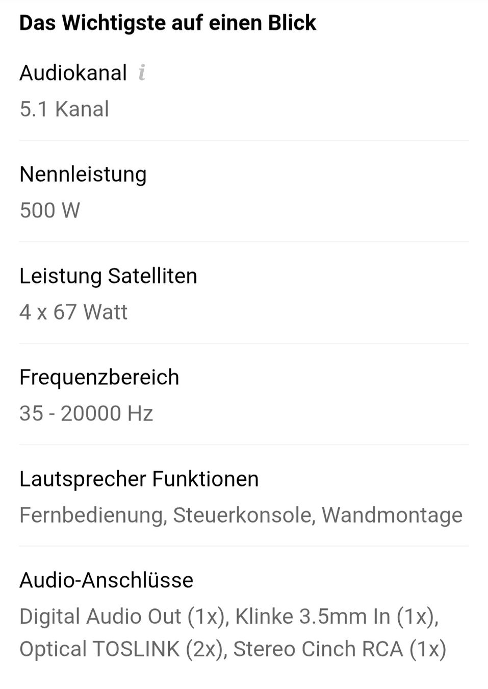 Logitech Casse acustiche: Logitech Z906 Surround Sound Speaker System – Usato da Schafisheim venduto da piiep_17 2
