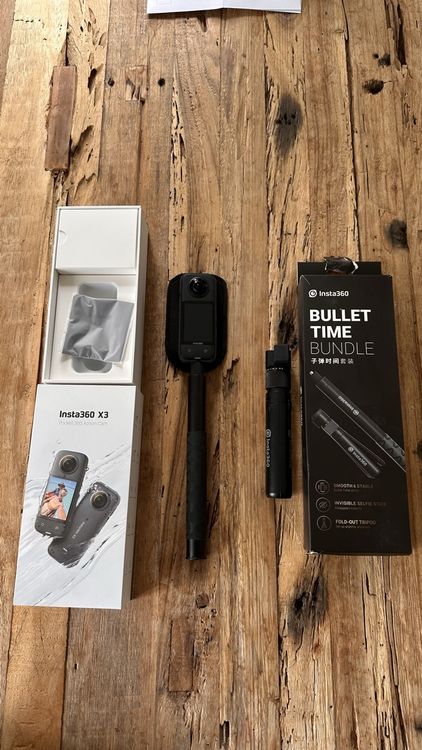Insta360 x3 + Bullet Time Bundle (Gebraucht) in Erlinsbach für CHF 205 ...