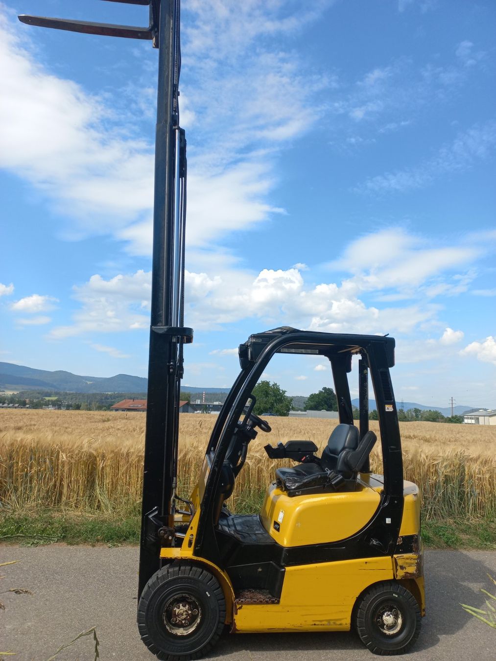 Diesel Carrelli elevatori e a forche: Dieselstapler Yale GDP18VX 1,8T Stapler Triplex Seitenschub – Usato da Dulliken venduto da Classiclerch4657