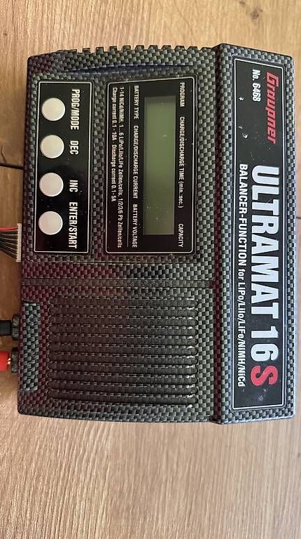 Graupner Caricabatterie: Graupner Ultramat 16s inkl. Lipo – Usato da Arlesheim venduto da Tommy64 1