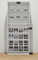 Ikea PAX Kleiderschrank mit Türen (bereits demontiert!)