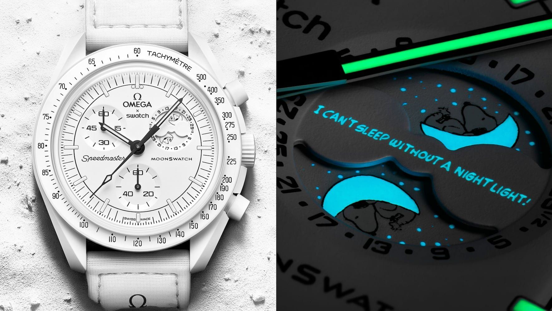Swatch Orologi: Swatch Snoopy - MISSION TO MOONPHASE – Nuovo e nell'imballaggio originale da Rieden AG venduto da HansanaC