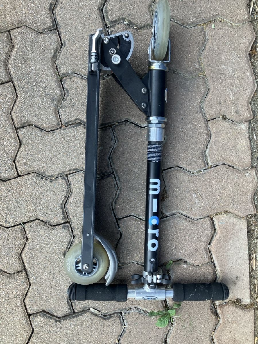 Kickboard: Micro Roller schwarz gebraucht – Gebraucht aus Dittingen von Forfour1 1