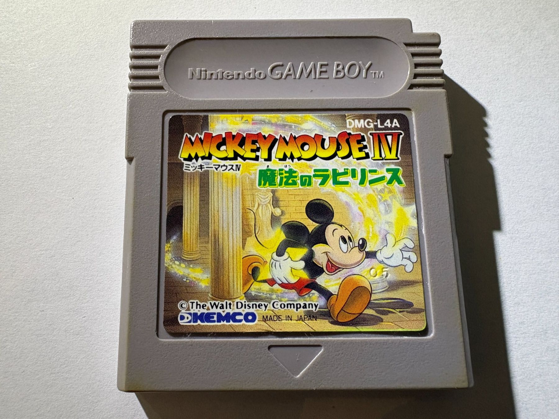 Nintendo Jeux: Mickey Mouse IV - Nintendo Game Boy - JP Modul - SELTEN – D'occasion à Zürich par VintagePalace