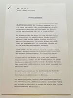 1975 SWISSAIR Luftfracht Dokument selten Presse Relations
