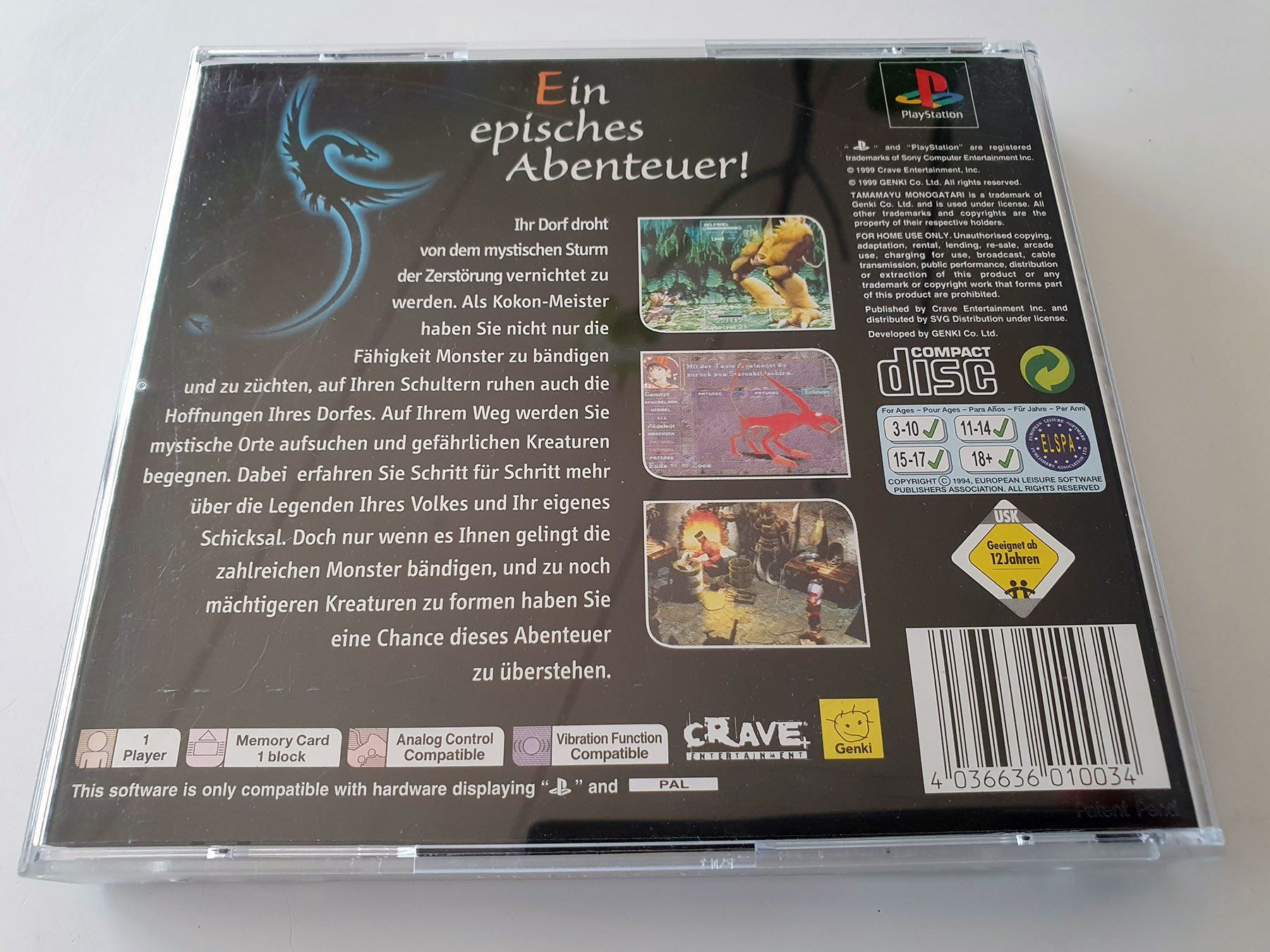 Sony Spiele: Jade Cocoon (Deutsch) - PS1 – Gebraucht aus Autigny von  1