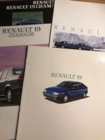 Prospekte Konvolut Renault 19