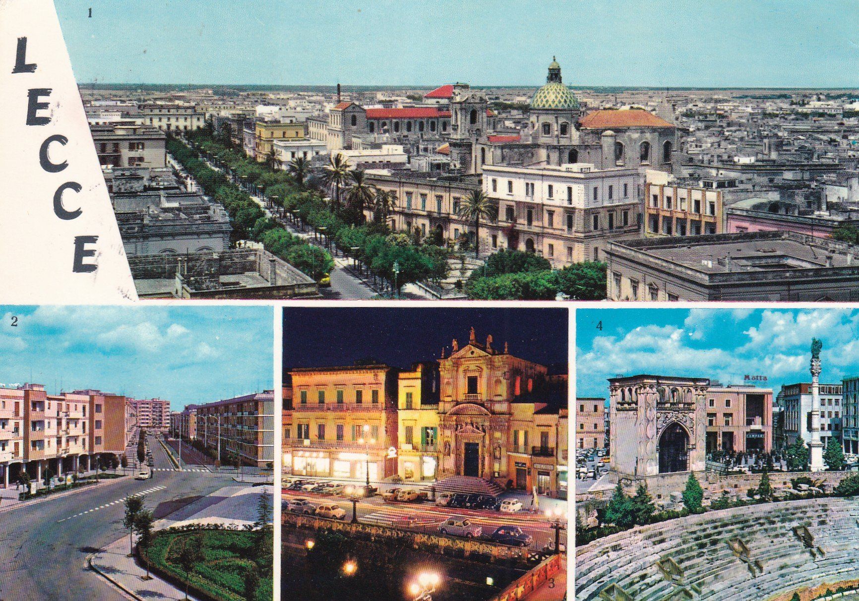 Cartes postales: Lecce Mutivues 1965 – D'occasion à Cormoret par Pascalll2001