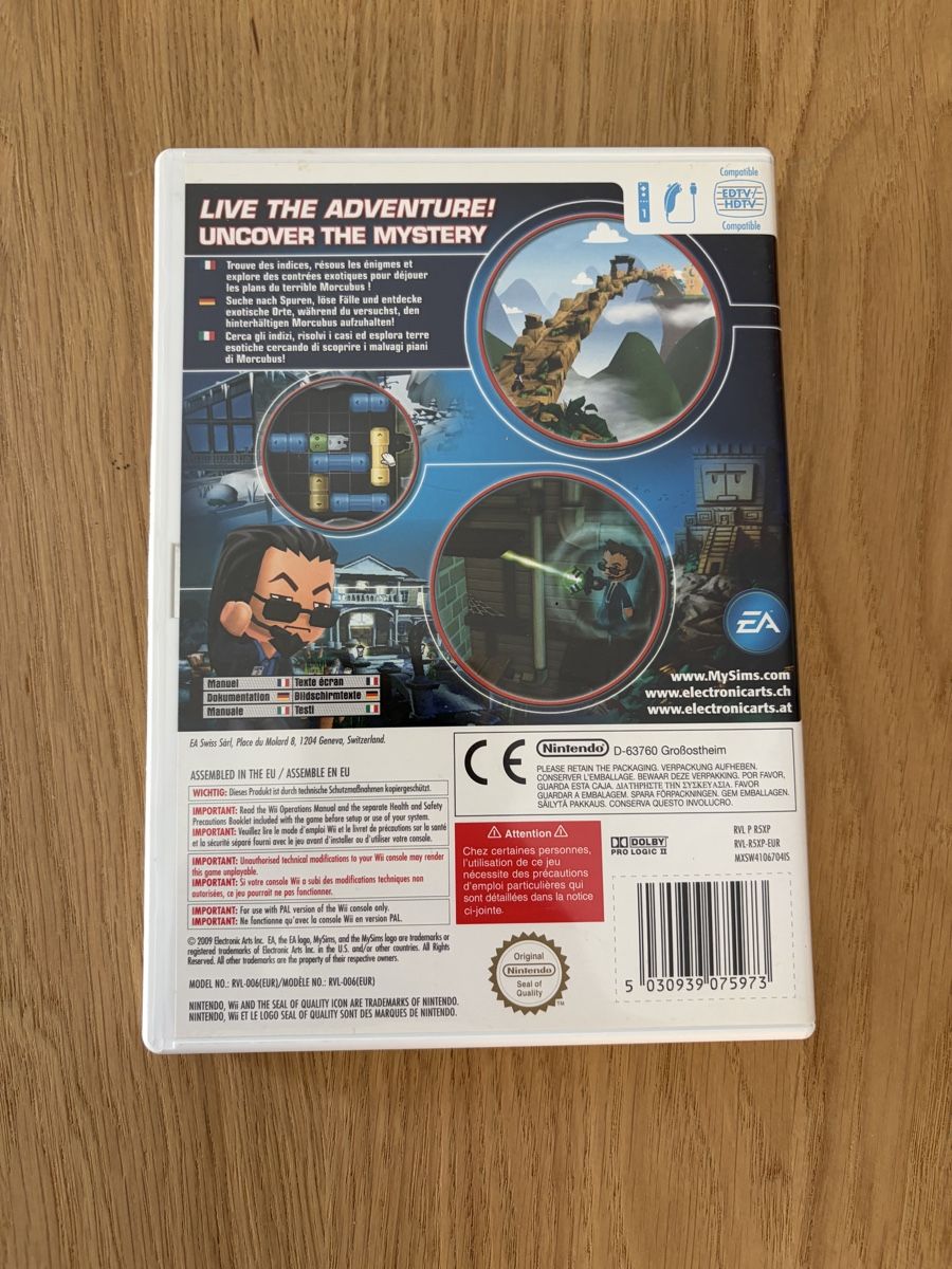 Nintendo Giochi: MySims Agents - Nintendo Wii – Usato da Pully venduto da FunkyGames 2