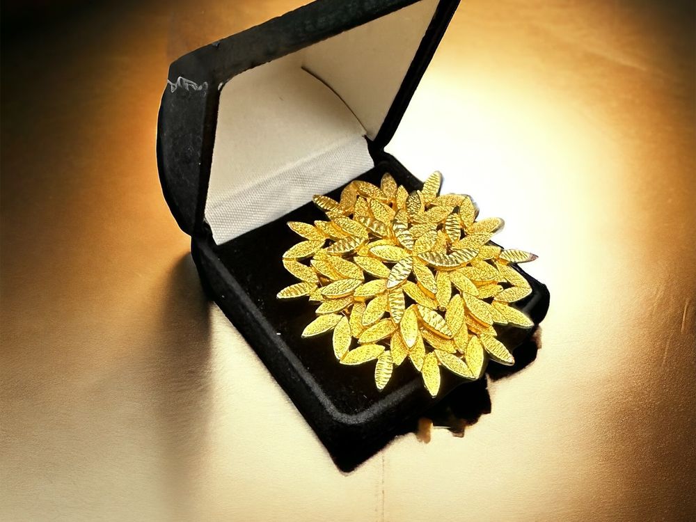 DELORIGIN 10er Set Hijab-Nadeln Mit Sicherheitskappen - Handgefertigte Messing-Nadeln Für Schals & Hijabs