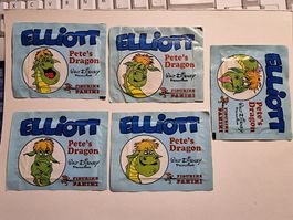 Panini disney 1978 elliot der schmunzel drache vintage
