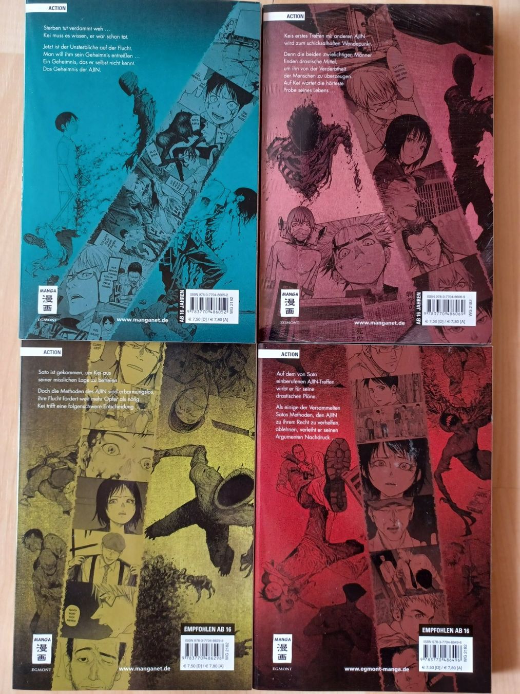 Fumetti: Ajin 1-4 – Usato da Wichtrach venduto da Schmockerpidu 2