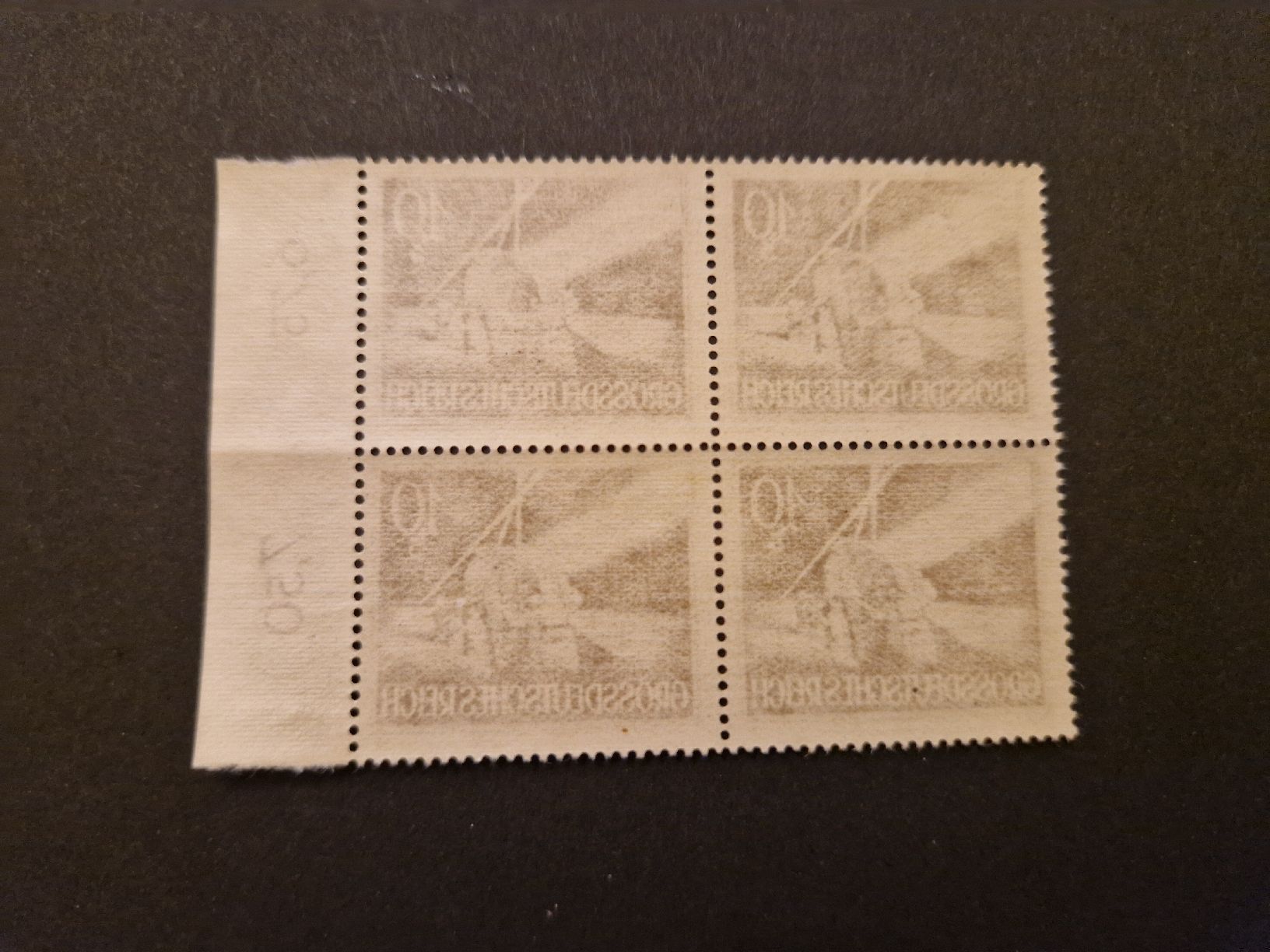 Alle Briefmarken: Deutsches Reich Viererblock Briefmarken postfrisch – Neu (gemäss Beschreibung) aus St. Gallen von Enrico_SG 1