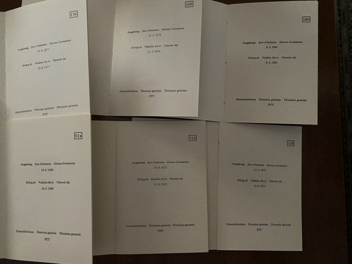 Tutti i francobolli: Livrets de timbres – Nuovo (secondo la descrizione) da Genève venduto da Mar0007 1