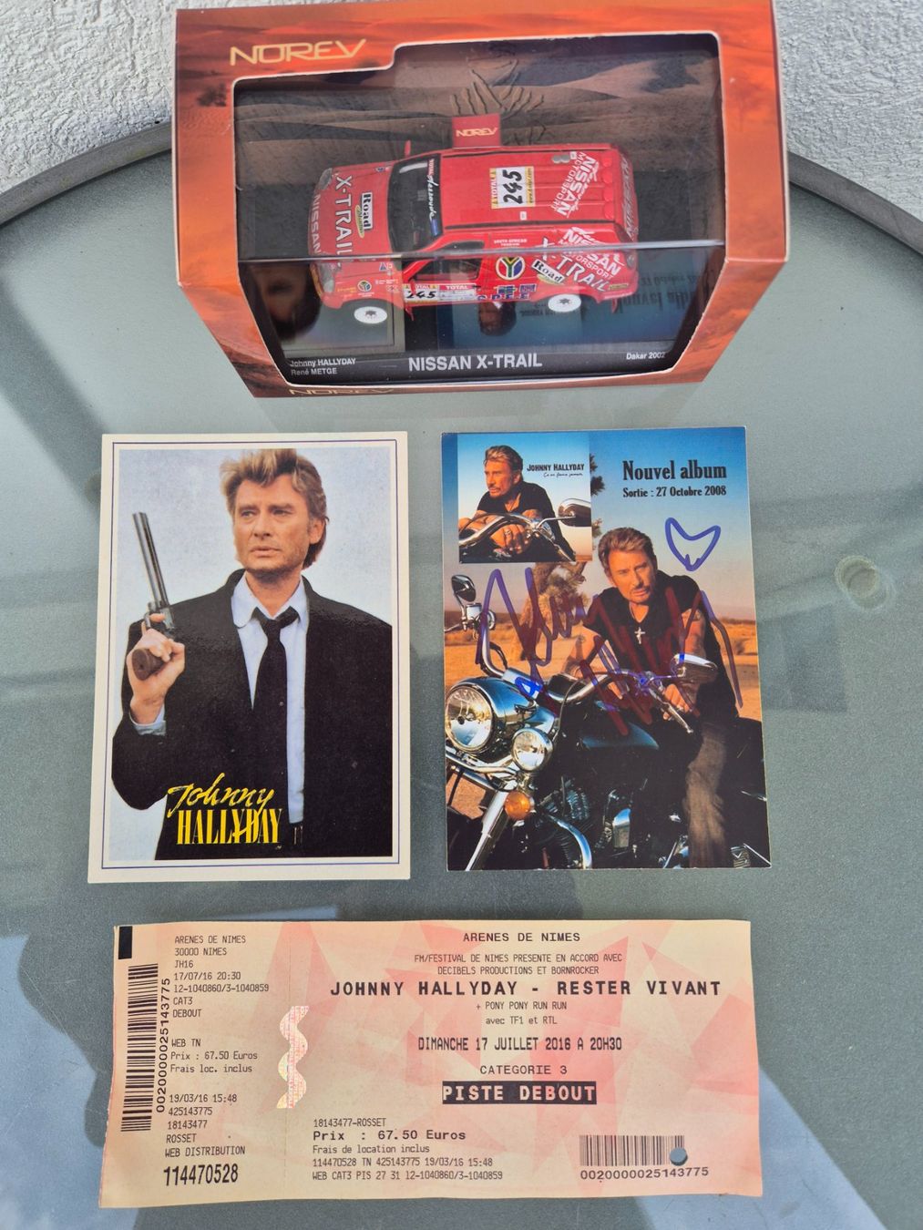 Modellini d'auto: Johnny Halliday Konvolut. – Usato da Oberbuchsiten venduto da laffite54