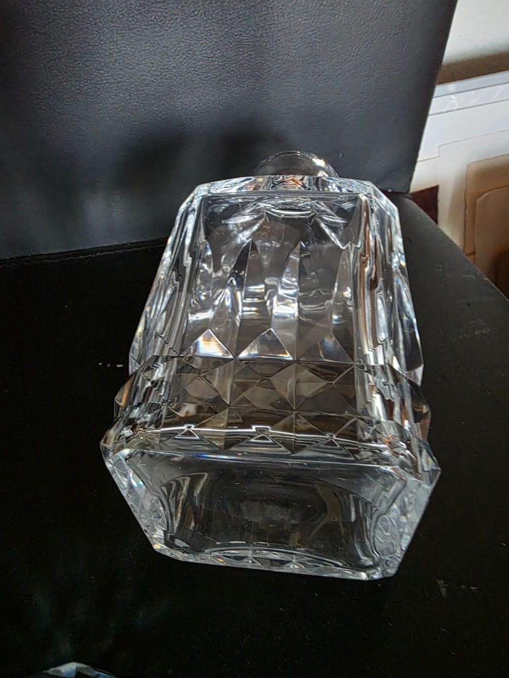 Carafes: schwerer Kristall Glas Karaffe Whiskey Dekanter – D'occasion à Walterswil BE par Lonitti 5