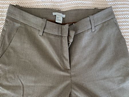 Pantalon à carreau chic