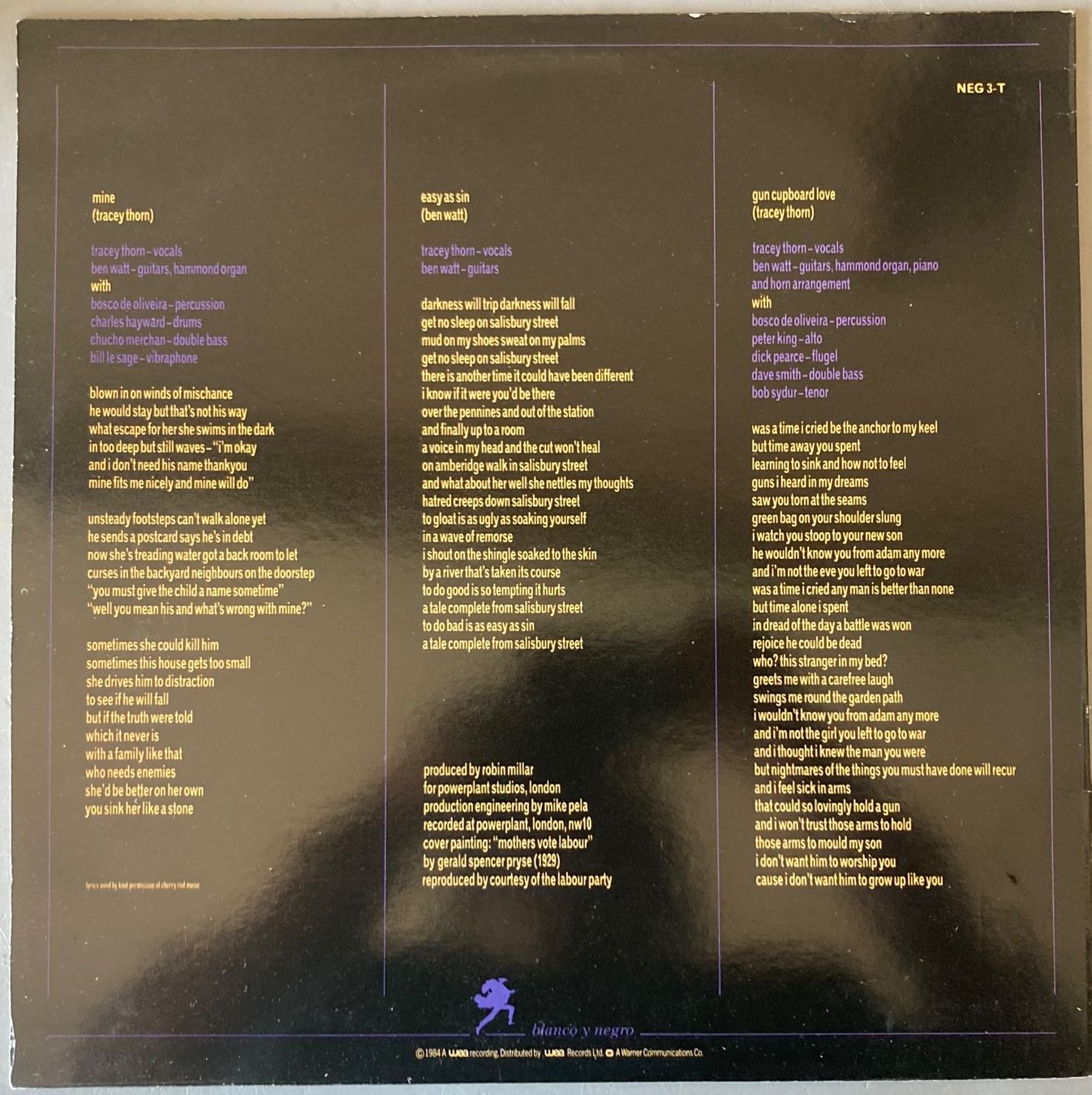 Dischi in vinile: EVERYTHING BUT THE GIRL - MINE – Usato da Poliez-Pittet venduto da Newtown-Records 1