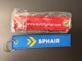2 Schlüsselanhänger Eurofighter / Sphair