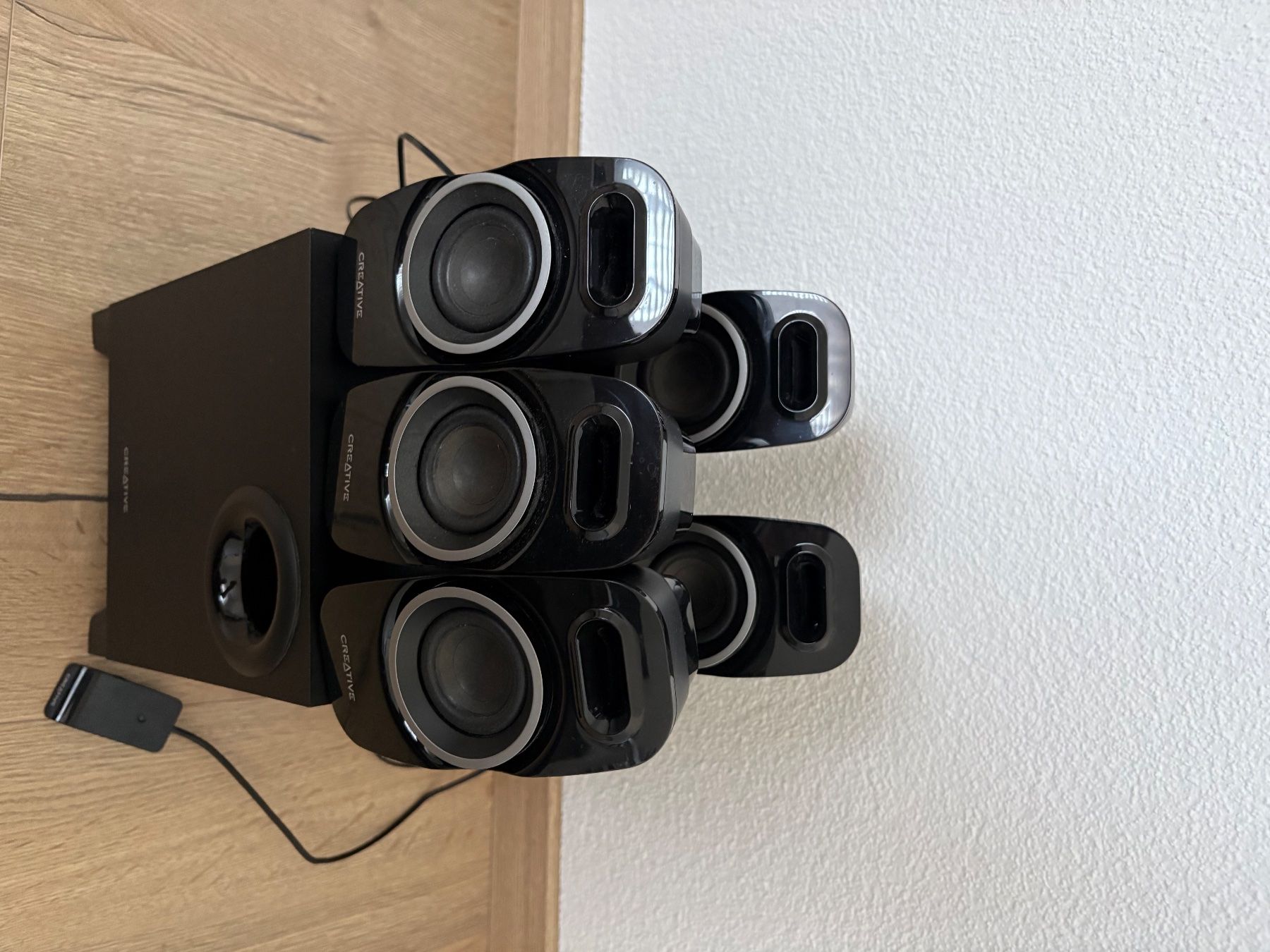 Creative Casse acustiche: 5.1 Lautsprecher-System Creative A550 schwarz gebraucht – Usato da Niederbipp venduto da bame05 3