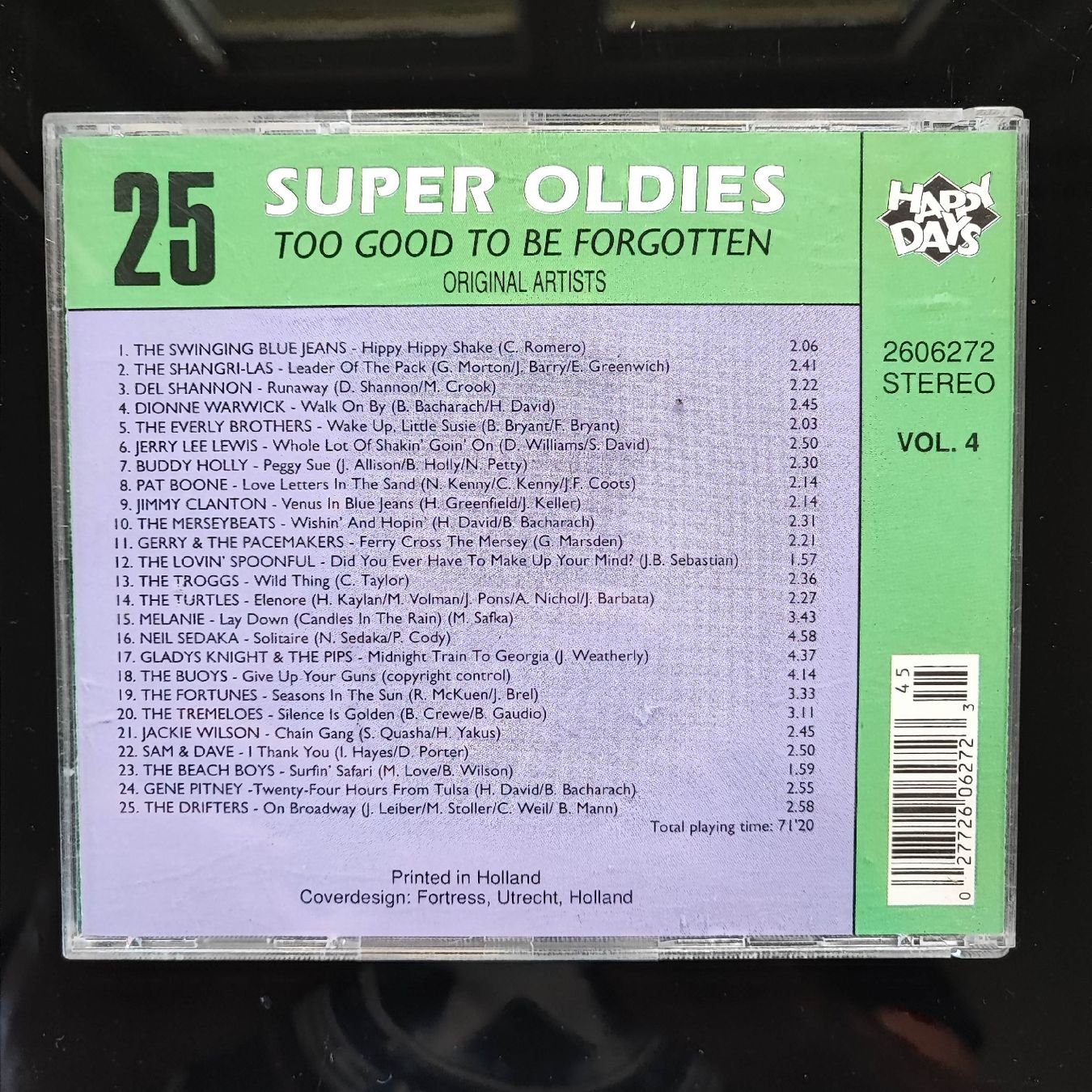 CD: 25 Super Oldies - Too Good To Be Forgotten - CD – Usato da Dübendorf venduto da kb86_MOVIE 1
