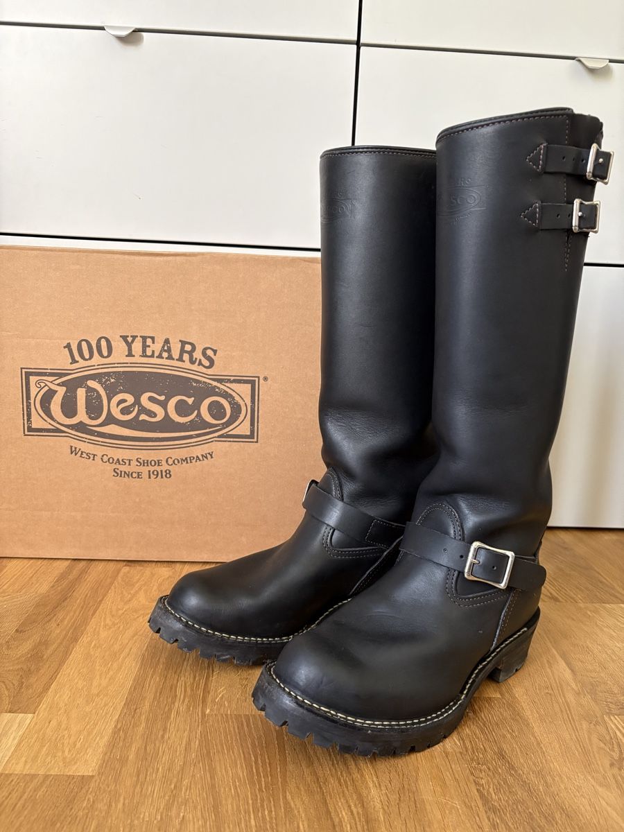 Scarpe da uomo: Wesco Custom Boss Engineer Boots 9.5D – Usato da Altdorf UR venduto da commodo