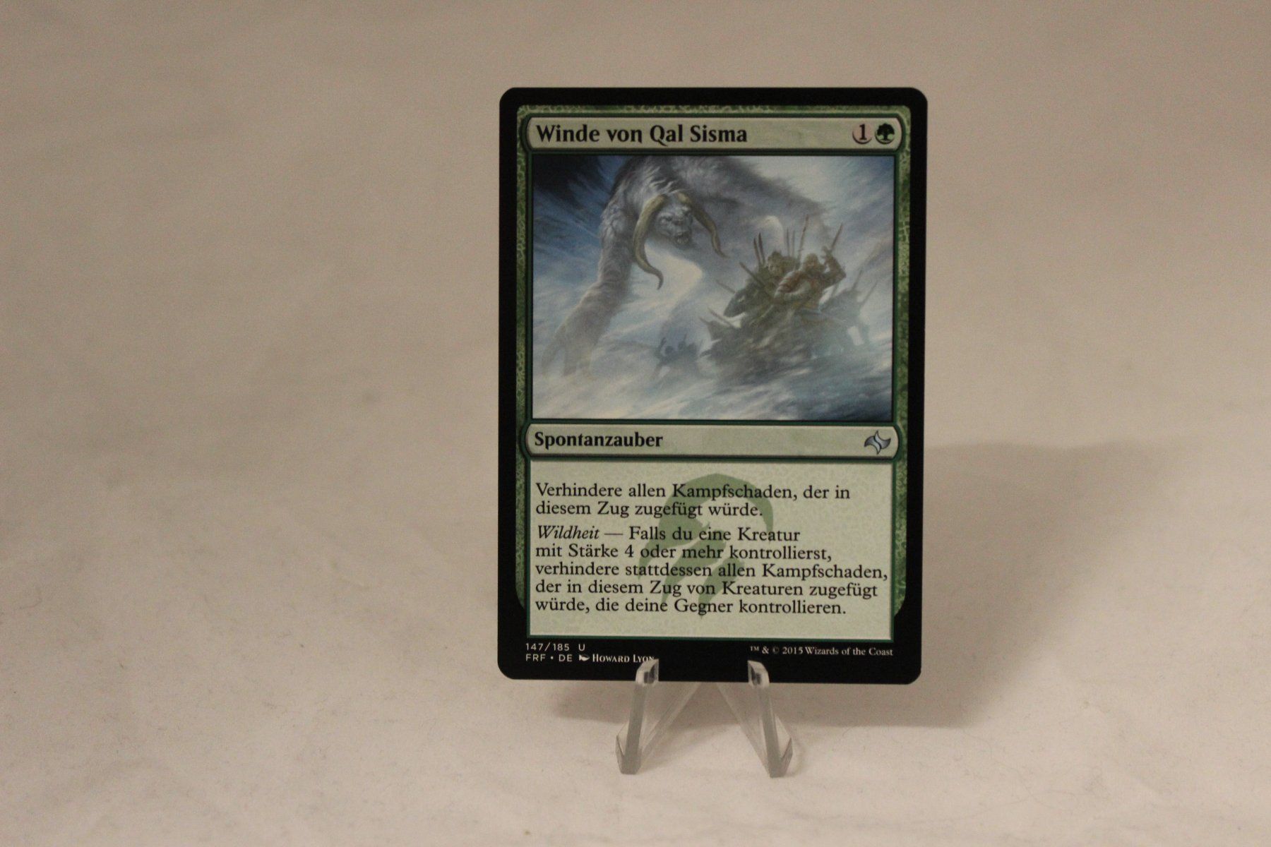 Magic The Gathering Carte collezionabili: Winde von Qal Sisma - Magic – Usato da Dulliken venduto da Sefty
