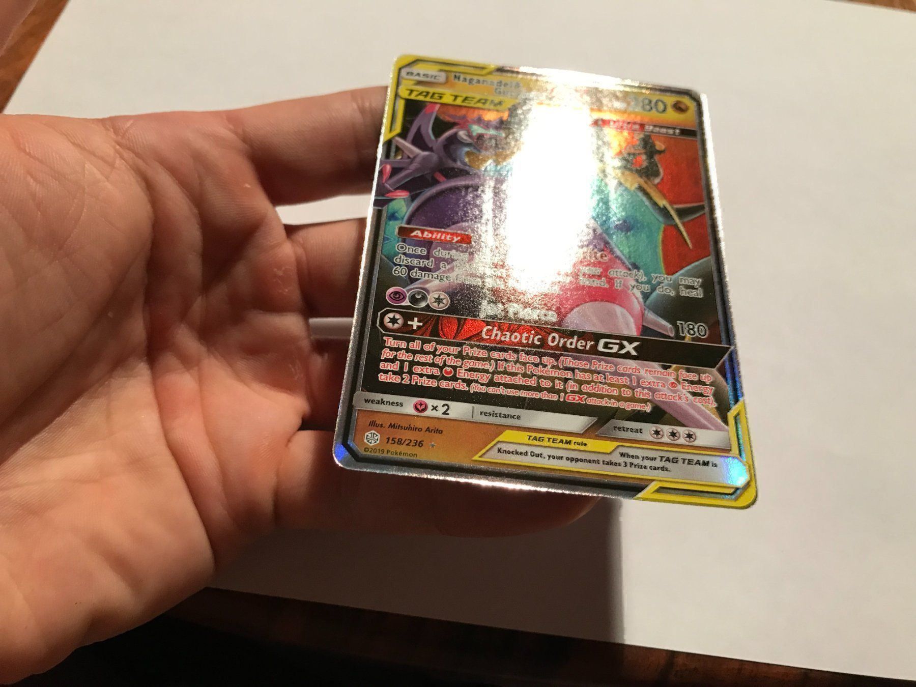 Pokémon Carte collezionabili: Naganadel & Guzzlord GX – Usato da Hagendorn venduto da Pokecollectorch 4