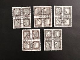 Lot Dienstmarken DDR 1956 gestempelt (2180)