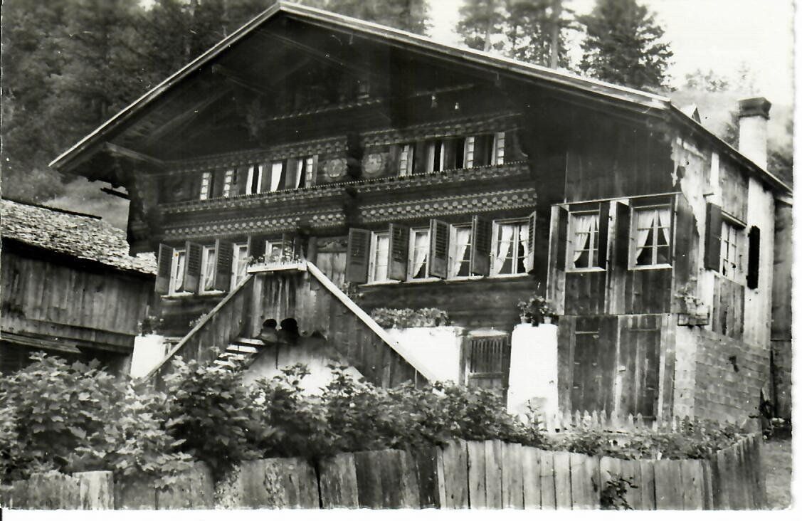 Ansichtskarten: Haus in Gsteig – Gebraucht aus Hochdorf von Ziegel-16