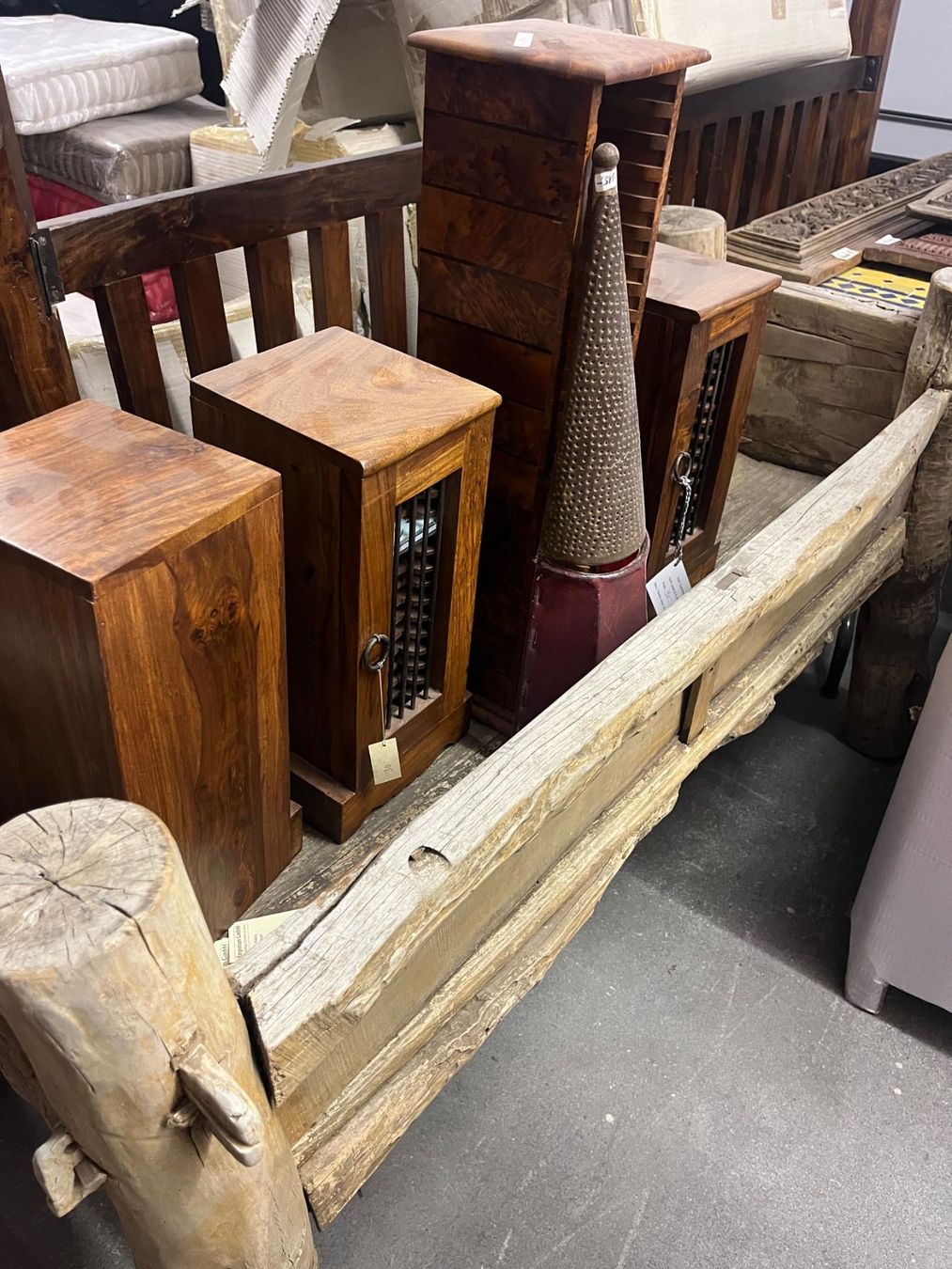 Articoli in legno: Rustikaler Holztrog aus massivem Altholz | LIQUIDATIONSVERKA – Nuovo (secondo la descrizione) da Cham venduto da mjg1901 5