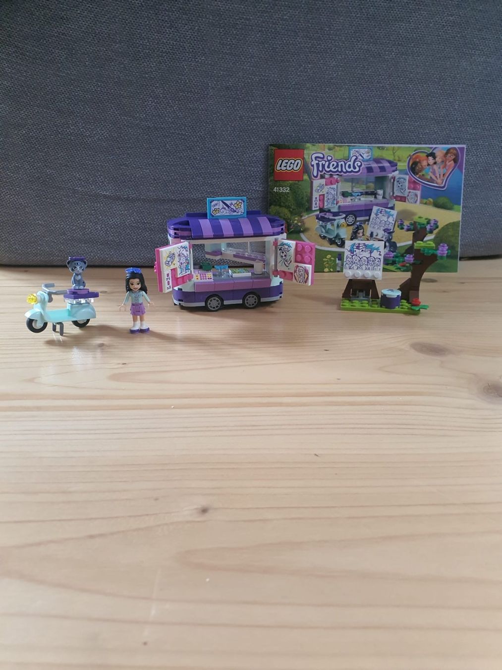 Lego Kit di costruzioni: LEGO Friends 41332: Emma's mobiler Kunststand – Usato da Studen BE venduto da Silvercity26 3