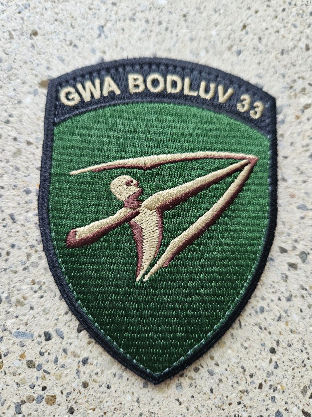 Placchette & Badge: Badge GWA Boodluv 33 mit klett *** – Nuovo e nell'imballaggio originale da Riedholz venduto da fr_sIruP